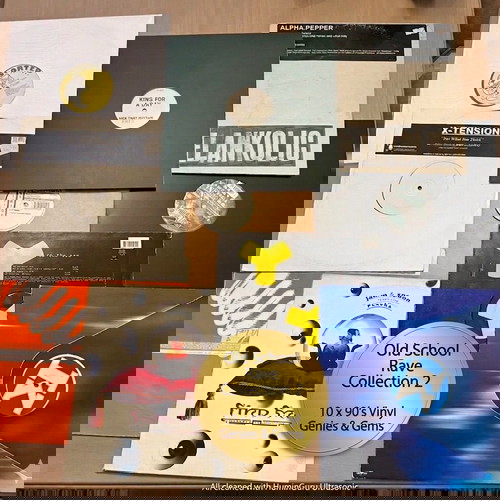 Old School Rave Collection 2 10 βινύλια 90s μεταχειρισμένα, ηλεκτρονική μουσική