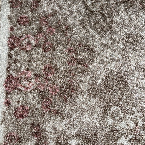 Beige brown runner new, anti-slip, 0.70 m width