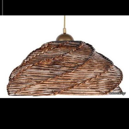 Wicker lamp used