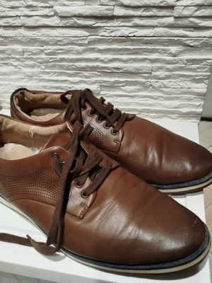 Zara men's brown shoes used size 42