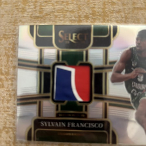 Sylvain Francisco Panini Select Euroleague numbered card