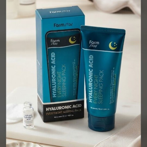 Farmstay Hyaluronic Acid Every Night Sleeping Pack moisturizing night face mask