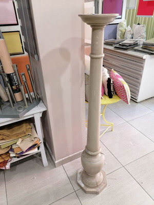 Wooden column, solid wood, 20 years old, handmade, 1.5 m