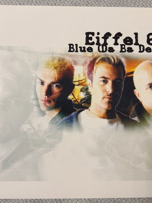 Eiffel 65 Blue (Da Ba Dee) LP καινούργιο, επανέκδοση, διαφανές μπλε