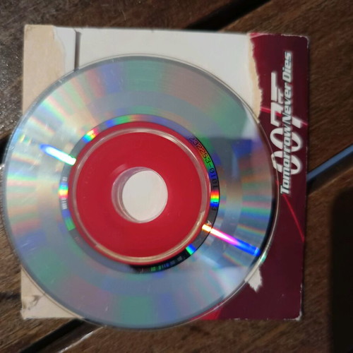 007 Tomorrow Never Dies mini CD used, Smirnoff collectible