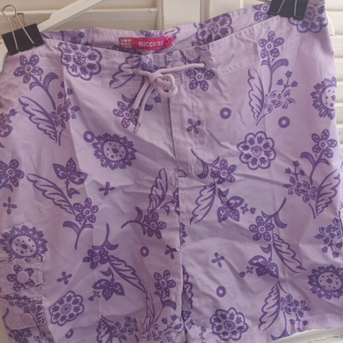 Women's swimsuit XXL new, purple with beautiful design