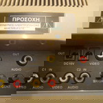  Μόνιτορ με δύο κάμερες παρακολούθησης χώρου.