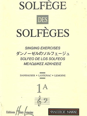 Solfège used, some pages with pencil marks