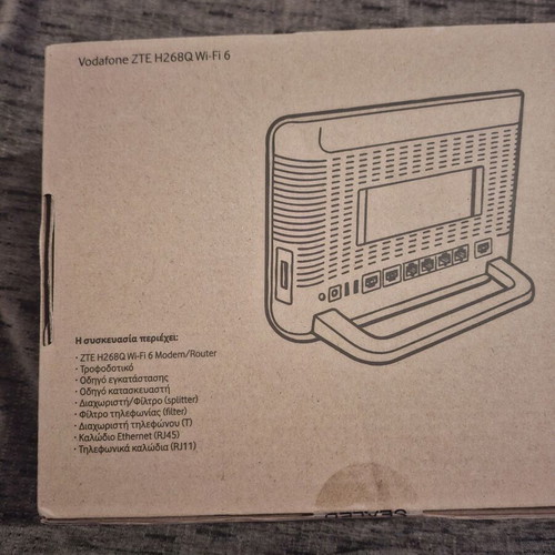 Router ZTE H268Q Wi Fi 6 new, sealed in box