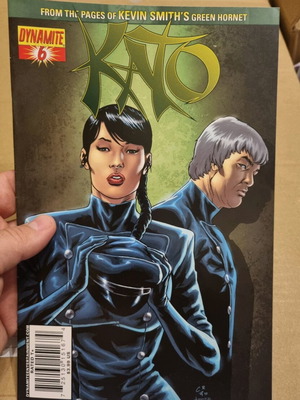 Kato #6 comic like new, Dynamite cover 2010