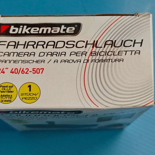 Bikemate Bicycle Inner Tubes 24" New, Pack of 2