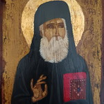 Saint Nektarios Handmade Icon new