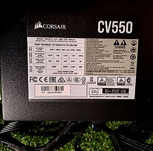 PSU - Corsair CV Series CV550 550W Full Wired 80 Plus Bronze