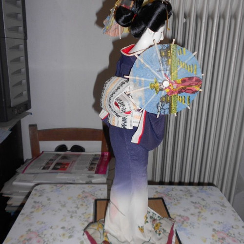 Vintage Japanese dolls like new, set of 3 pieces