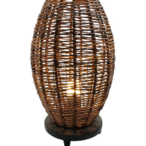 Bamboo Floor Lamp like new, size 46x25 cm, electric