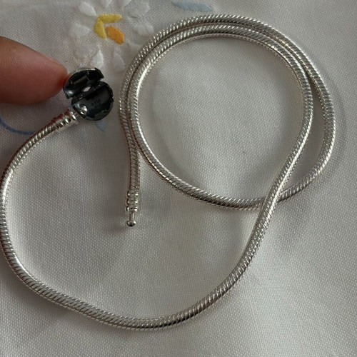 Pandora snake necklace 45 cm, silver, SS 925
