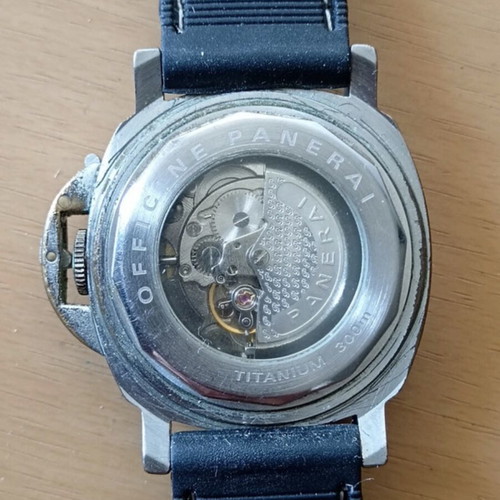 Panerai Luminor Daylight Slytech automatic watch used, steel
