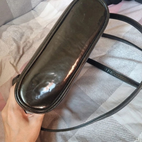 Elegant shoulder bag A To Z Greek like new, black