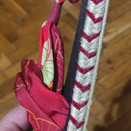 Nalho yoga mat sandals used, red, size 41