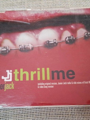 Junior Jack Thrill Me CD Maxi single, ηλεκτρονική