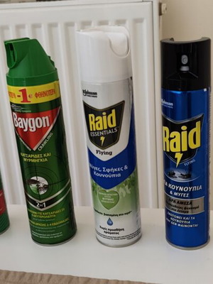 Insecticide sprays new, various types