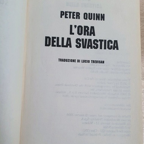 L'ora Della Svastica book used, Italian