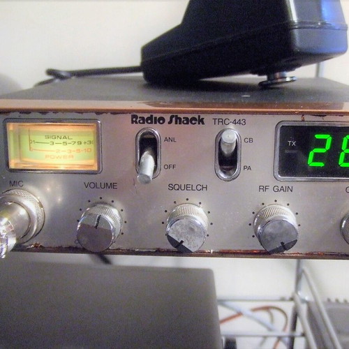 CB Radio TRC-443 Shack 40 Channel used, mobile