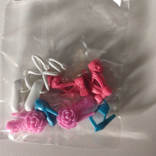 Doll shoes set of 5 pairs new