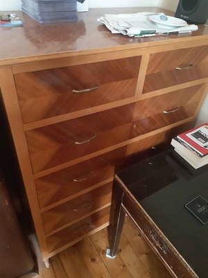 Chest of drawers, dimensions 98x52x127 cm