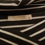 Allyson Collection Ribbed Mini Bodycon Dress size M, like new