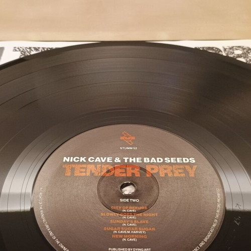 Nick Cave & The Bad Seeds Tender Prey vinyl like new, rock