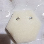 Snowflake earrings used