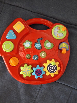 Baby toy with sounds used, button "a" not working