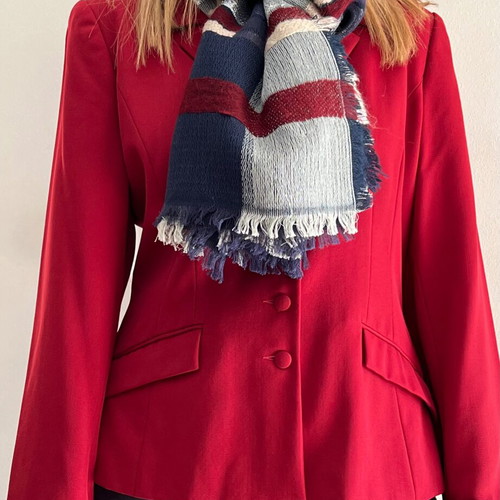 Cacharel jacket like new, burgundy, pure virgin wool