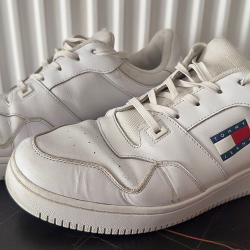 Tommy men's sneakers used, size 46, white