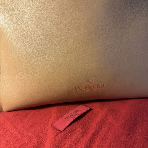 Valentino Bags beige handbag like new with gold details