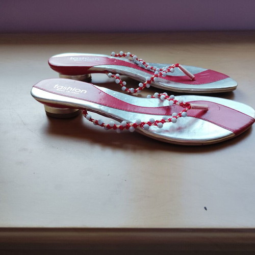 Red slippers new size 41