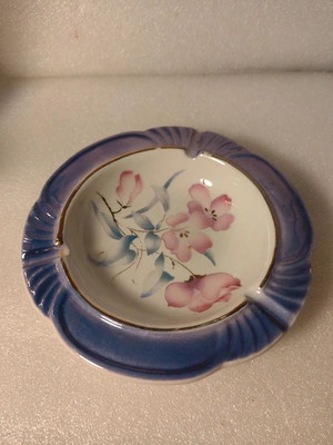 Ceramic vintage Greek ashtray used, good condition