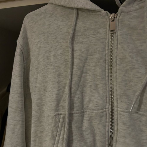 H&M women's sports jacket used, crop, size large