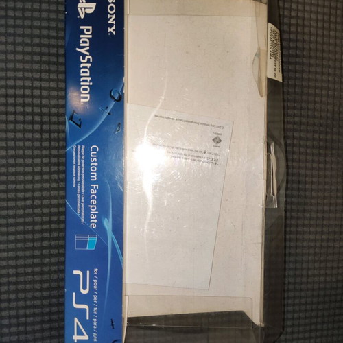 Faceplate Brushed Silver for PS4 Fat used
