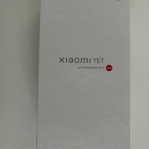 Xiaomi 15T Dual 5G smartphone 12GB 512GB black new