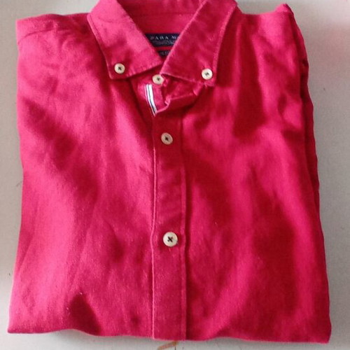 Zara Man Slim Fit Linen Shirt like new, chest 104 cm, length 77 cm