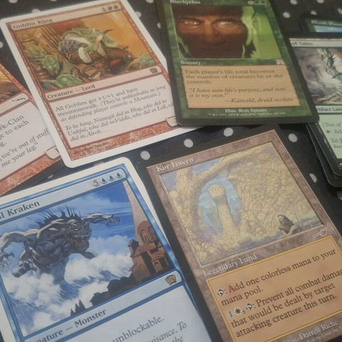 Magic the Gathering card collection, 650 common & rare