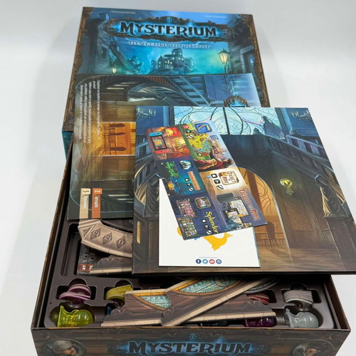 Mysterium The Secret of the Tower board game used, Greek edition