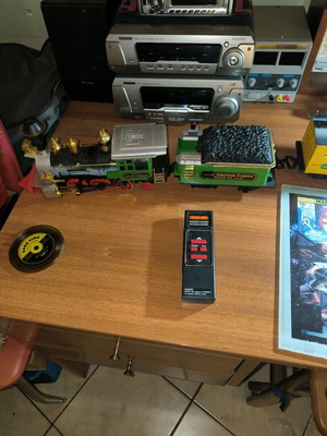 RC New Bright The Great American Express Railroad Train Set with Remote like new