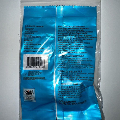 Skatenati blue sealed pack new, 1990 figure