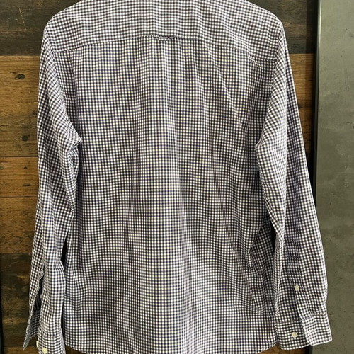 Hamptons men's shirt with check pattern, size Large, like new