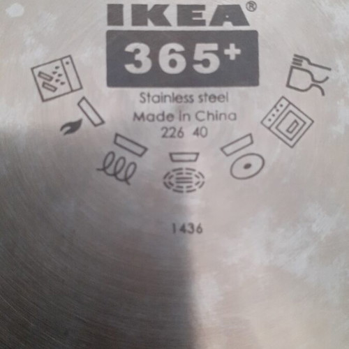IKEA stainless steel pot new