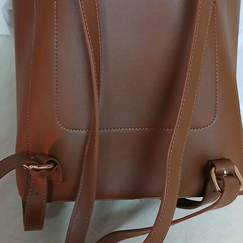 Brown backpack bag like new