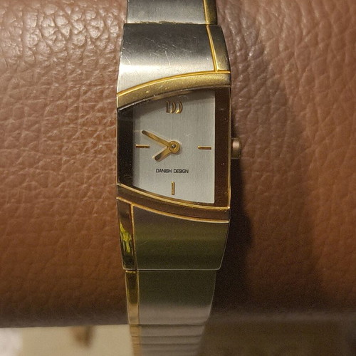 Danish Design IV65Q838 Two-Tone Titanium Quartz Watch